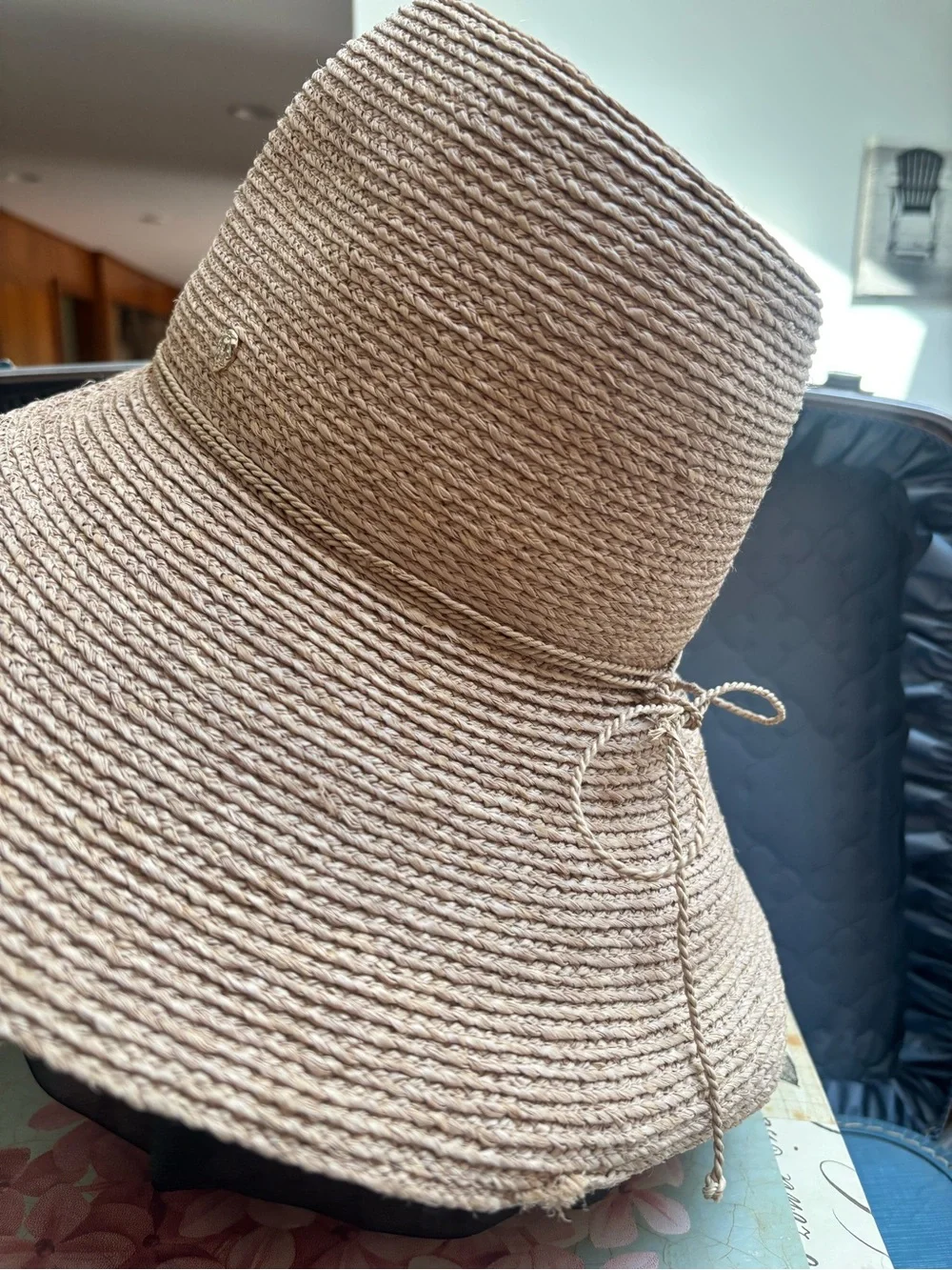 Delphina by Helen Kaminski Hand Rolled Raffia String sun upf 50 plus hat